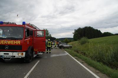 Schoemberg: Verkehrsunfall Mit einem Gas Auto Eine leicht Verletzte Person